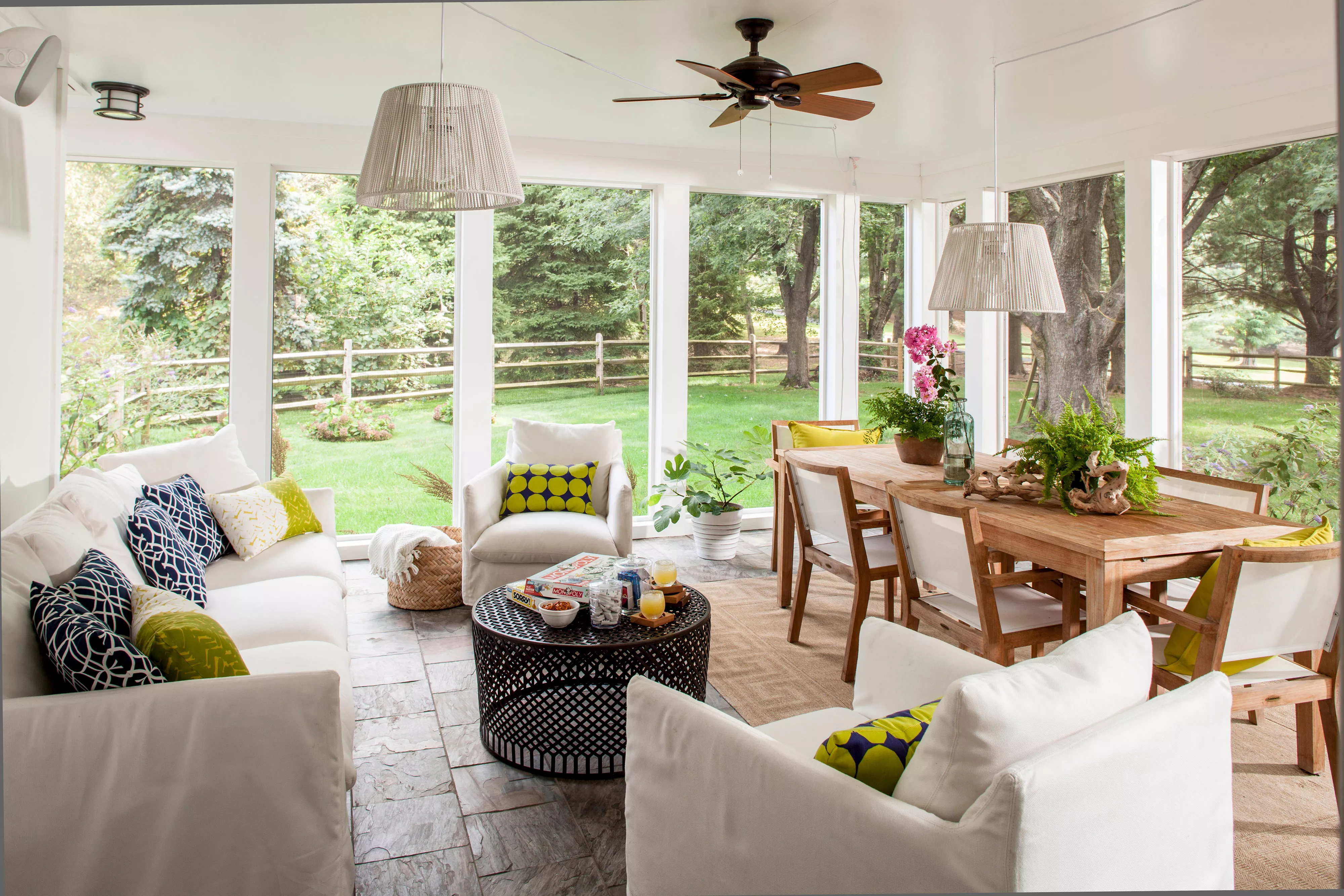 Enclosed porch