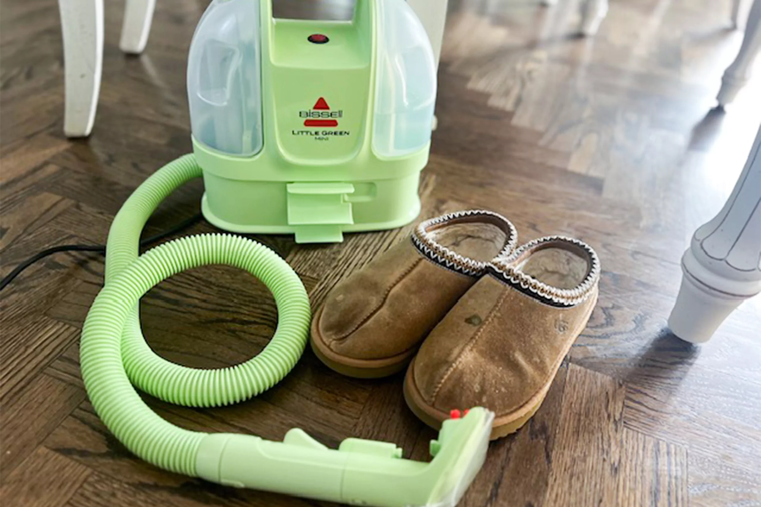 I Put the New Bissell Little Green Mini to the Ultimate Test When I Spilled Matcha Everywhere